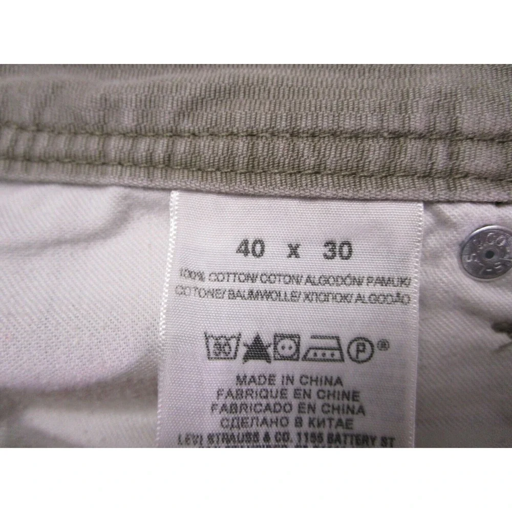 Dockers Pants Mens 40 X‎ 30 Beige Chino D3 Classic Fit Canvas